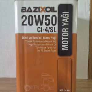BAZİXOIL 20W50 14 KG BDN